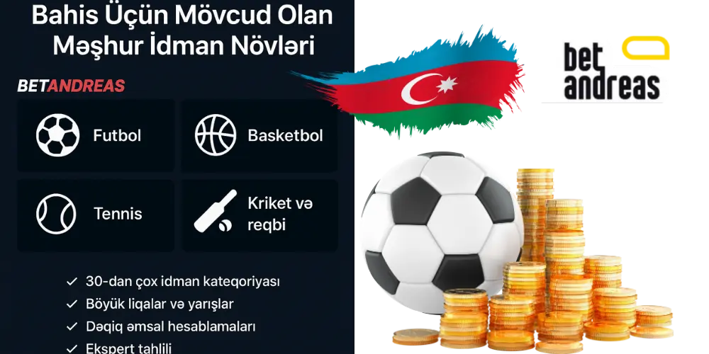Bahis üçün mövcud olan məşhur idman növləri